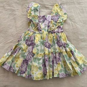 Janie and Jack 3-6 months girls floral dress. NWT.